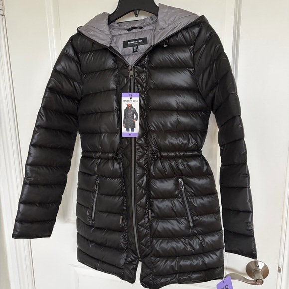 Kenneth Cole Jackets & Blazers - ❤️Kenneth Cole Women's Quilted Black Puffer Coat Size XS